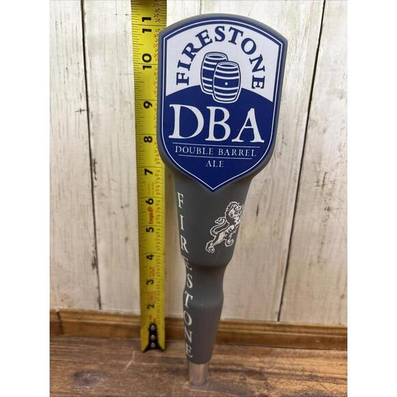Firestone Walker Brewing Beer DBA Tap Handle Gray - Picture 8 of 10